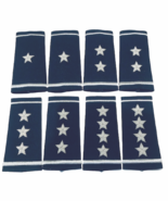 US AIR FORCE MALE GENERAL&#39;S AUTHENTIC SILVER BULLION SHOULDER EPAULETS -... - €45,39 EUR+