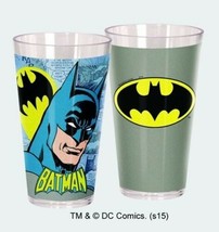 DC Comics Batman Comic Art Images 20 oz Acrylic Cup Set of 2 NEW UNUSED - £7.69 GBP
