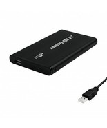 USB 2.0 to 2.5&quot; IDE Hard Drive External Case Enclosure - Black - $15.57 CAD