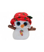 Ty Beanie Babies Christmas 2024 Brrrnie The White Snowman Plush With Red... - $6.81 CAD