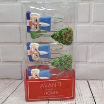 Avanti Home Christmas Shower Curtain Hooks: Nutcracker Christmas Tree - NIB - €13,09 EUR