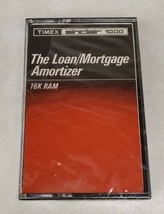Timex Sinclair 1000 Software The Loan/Mortgage Amortizer 16K Ram NOS Sea... - £19.31 GBP