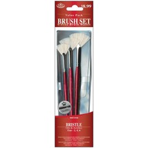 Royal Brush Bristle Fan Value Pack Brush Set - £18.59 GBP