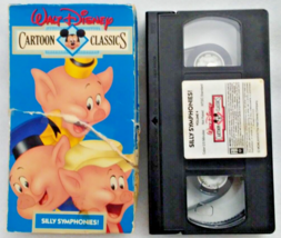 VHS Walt Disney Cartoon Classics - Vol. 4 Silly Symphonies (VHS 1991 Slipsleeve) - £8.58 GBP