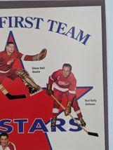 1994 UPPER DECK HOCKEY - PARKHURST 1956-57 ALL STARS 8.5 X 11 SHEET Print image 5