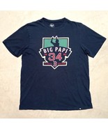 David Ortiz Boston Red Sox &#39;47 Brand Big Papi Final Season T-Shirt Size ... - $12.95