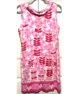 Barbara Erickson L Pink &amp; Red Poppies Flowers Womens Collared Dress - €16,95 EUR