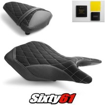 Yamaha R3 Seat Covers and Gel 2015-2024 2025 Black White Luimoto Tec-Gri... - £308.88 GBP