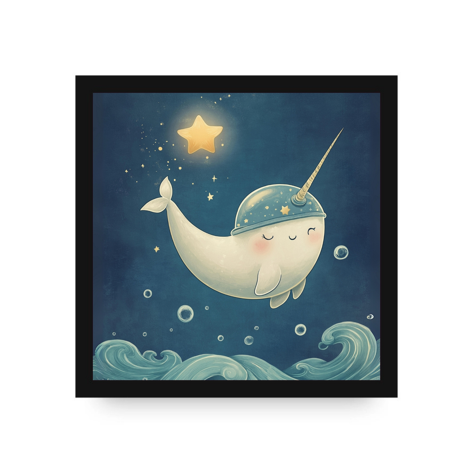 Neptune the Narwhal Canvas by Dancing Littles Jungle - $35.99+