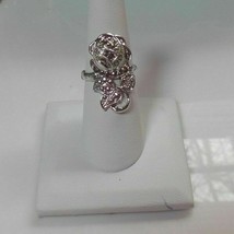 18K HGE Rose Ring Size 7-Adjustable - $37.62