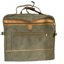 Vintage Hartmann Garment Bag Travel Luggage Tan - $56.09