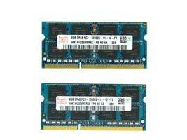 16GB 2x 8GB DDR3 1600mhz PC3-12800S Hynix Sodimm Portable Mémoire RAM non-Ecc # - $69.13