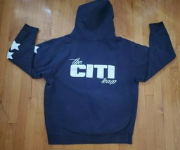 The Citi Team Navy Blue Full Zip Hoodie Sweatshirt Men&#39;s Size Large - $38.59