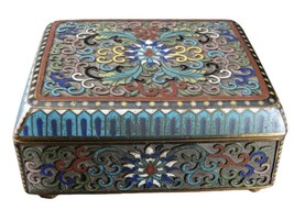 c1900 Chinese Cloisonne Box - £302.76 GBP