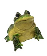 Large Realistic Bullfrog Toad Home Garden Nature Statue Sculpture Resin ... - £44.24 GBP