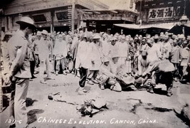 A Chinese Pirate Execution In Canton, China; Circa 1912 - £11.75 GBP