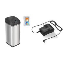 13 Gallon Pet-Proof Sensor Trash Can &amp; Ac Power Adapter For Automatic Se... - $161.99