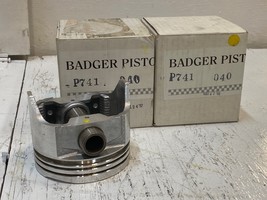 2 Badger Pistons P741 | 040 | (2 qty) - £29.12 GBP