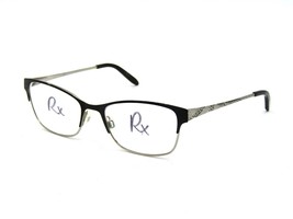 Ellen Tracy RAFINA Metal Eyeglasses Frame, Black. 49-16-125 (Narrow fit) #95X - £23.70 GBP