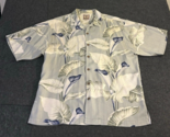 Tommy Bahama Hawaiian Floral Silk Button Down Camp Shirt Men&#39;s Size Large - $19.74