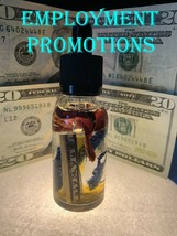 Employment Oil Jobs Promotions Money- Hoodoo Voodoo Wiccan Spell Conjure... - $8.50