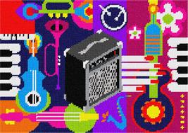 Pepita Needlepoint kit: Music Collage, 12&quot; x 9&quot; - $86.00+