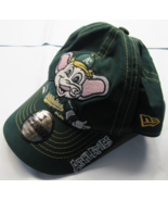 MLB Oakland Athletics New Era 9TWENTY Green Adjustable Hat Juvenile - £19.74 GBP