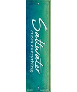 Saltwater Cures All Novelty Metal Bookmark - £9.55 GBP