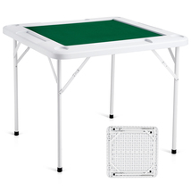 VEVOR Mahjong Table, Folding Domino Table Wear-Resistant Tabletop, 35.4 ... - $81.90