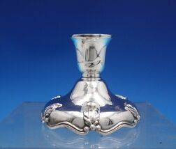 Japanese .950 Sterling Silver Candlestick Leaf Designed Hammered Dented ... - €141,79 EUR