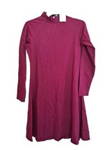 Alternative Nordstrom Rack Women&#39;s Holly Red Cranberry Tee Shirt Dress  Large L - £15.79 GBP