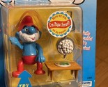 Vtg Smurfs, I&#39;m Papa Smurf Poseable Figure 1996 Toy Island Peyo Popcorn NIP - $8.99