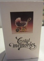 Swarovski Crystal Memories Baby Carriage with original box - £24.62 GBP