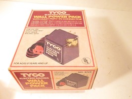VINTAGE TYCO 8709 WALL POWER PACK FOR SLOT CARS- NEW - S31SS - $161.14 MXN