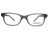 Parade Eyeglasses Frames 1729 SMOKE/BLACK Rectangular Full Rim 48-17-135 - £37.14 GBP