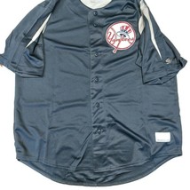 Genuine Merchandise New York Yankees Full Button Jersey Mens XL True Fan... - £28.55 GBP