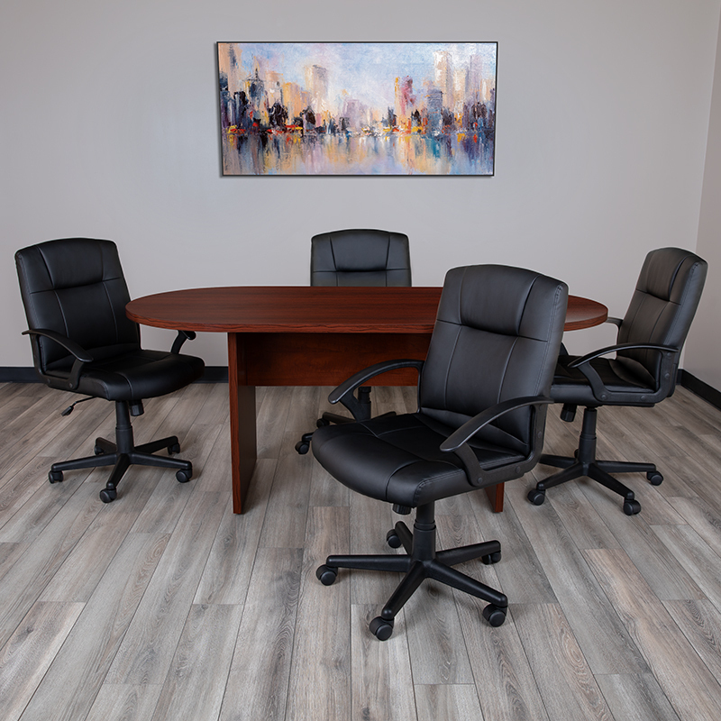 6FT Mahogany Conference Table GC-TL1035-MHG-GG