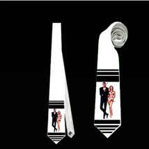 Necktie 007 James Bond Spy British MI6 Cosplay Halloween - £19.64 GBP