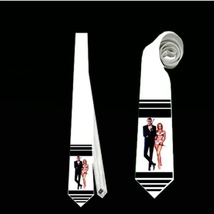 Necktie 007 James Bond Spy British MI6 Cosplay Halloween - £19.59 GBP