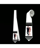 Necktie 007 James Bond Spy British MI6 Cosplay Halloween - $31.00