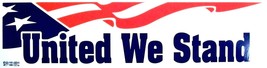 United We Stand Bumper Sticker - $6.99