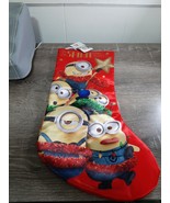 NEW Despicable Me Minions Christmas Stocking by Kurt S Adler-SHIP N 24 H... - €21,51 EUR