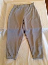 Easton baseball softball pants Size youth XXSmall YXXS gray sports Girls... - £5.46 GBP