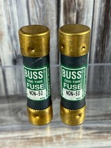 Bussmann NON-50 One Time Buss Fuses 250V - Lot of 2 - $9.74