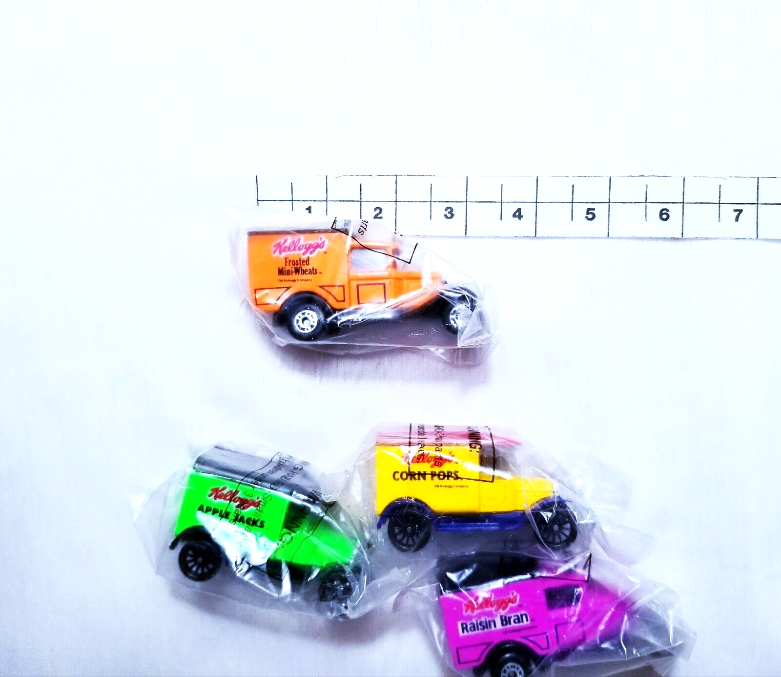 Matchbox Kellogg’s Cereal Diecast Cars Ford Model A and Model T Vintage