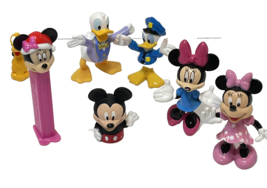 Disney Mixed Lot of 8 Figures and Puppets Minnie Mickey Pluto Donald - £13.22 GBP