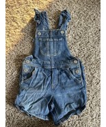 H&amp;M Denim Girls Overalls Blue Denim Jeans Size 5T One Piece - $13.01 CAD