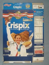 2001 MT Cereal Box KELLOGG&#39;S Crispix JENNY THOMPSON Olympic Medalist [Y1... - £6.90 GBP