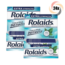 2 Full Boxes 24x Roll Rolaids Extra Strength Mint | 10 Chewable Tablets ... - $32.23