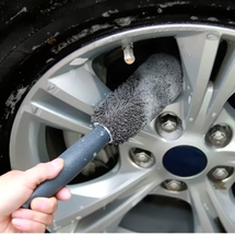 Microfiber Car Tire Brush - Effective Wheel Hub and Rim Cleaner  - $10.00